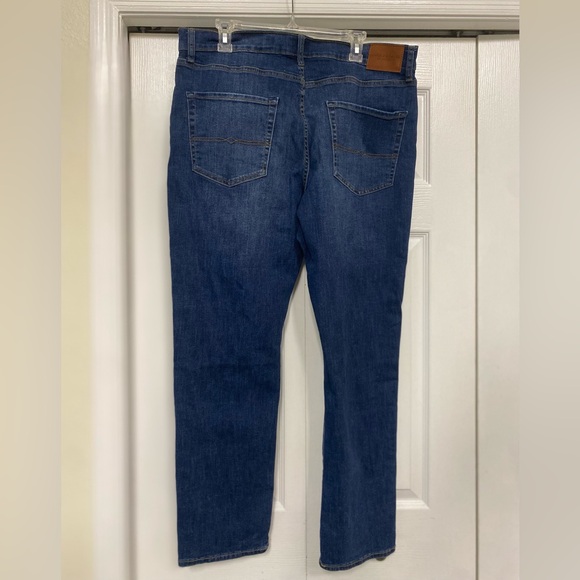 Lucky Brand 410 Athletic Fit Straight Jeans Mens Sz 38 x 32 Blue - Picture 10 of 14
